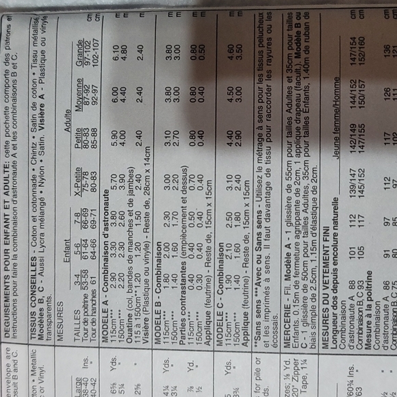 McCall's Costumes..space suits/star trek - Picture 6 of 6